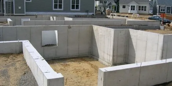 Concrete Slab and Wall