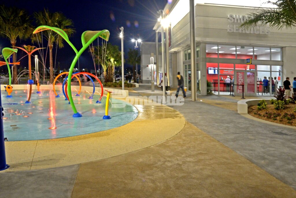 Decorative Concrete and Sidewalks Daytona Beach Concrete Company in Florida