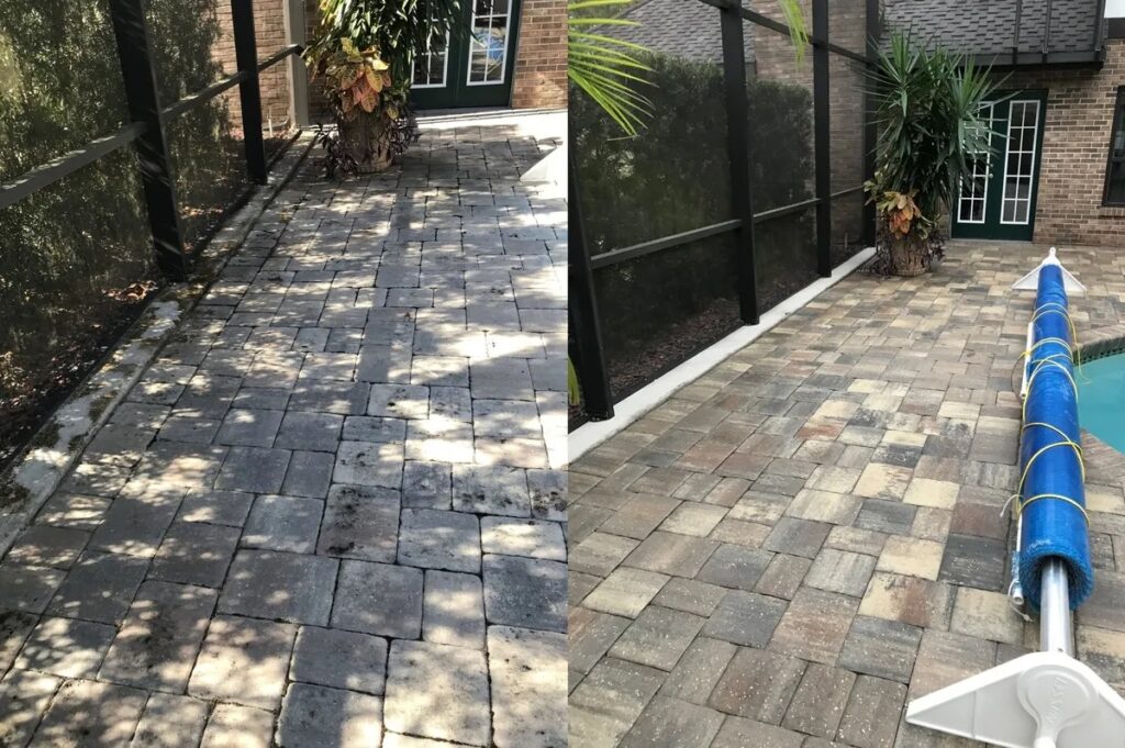 concrete pavers at Daytona Beach Concrete Company in Florida