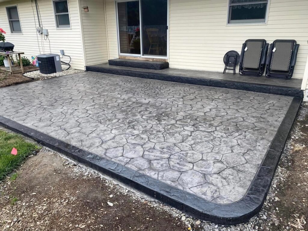Daytona Beach Concrete Company stamped concrete